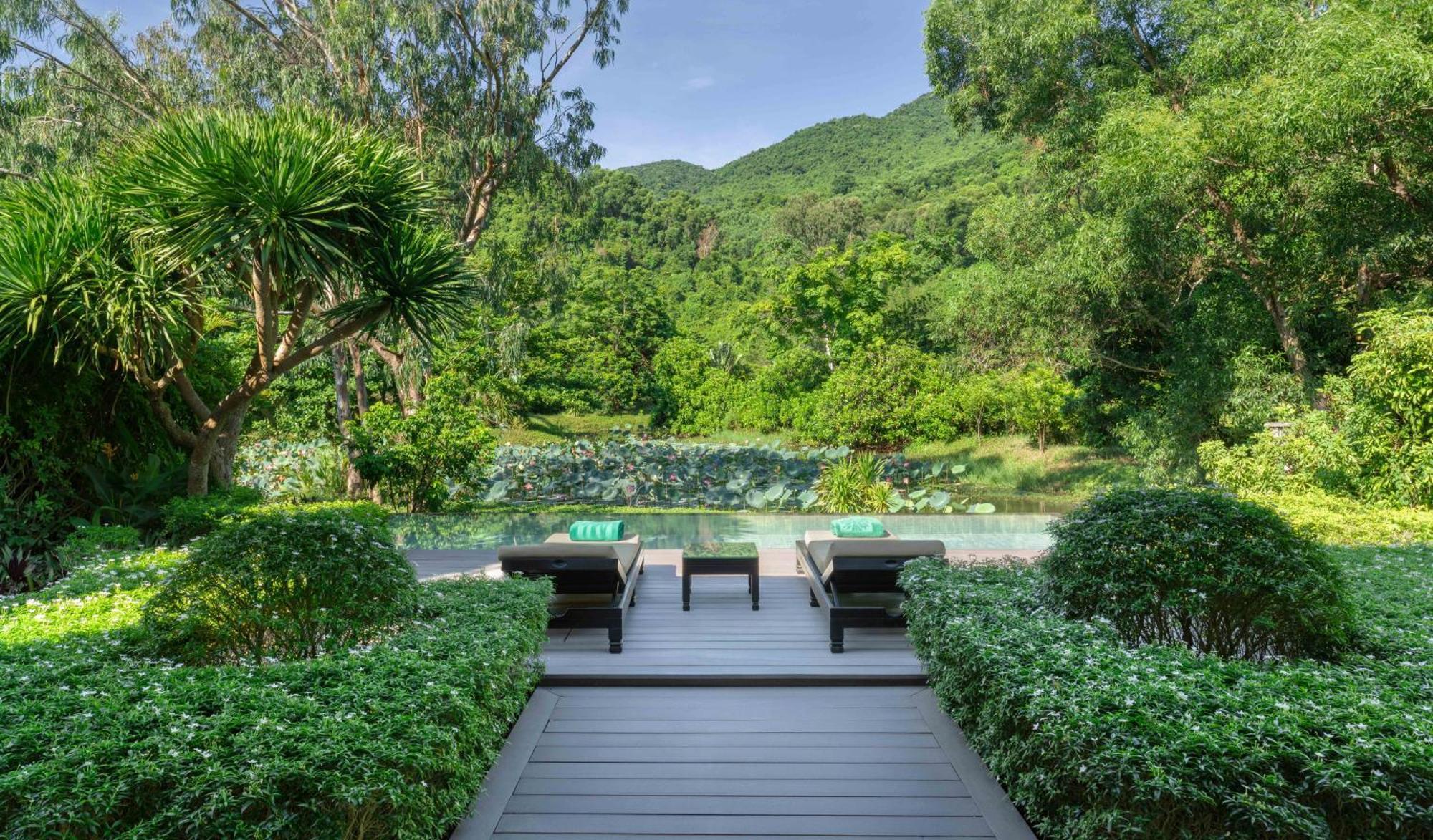 Hotel Banyan Tree Lang Co Exterior foto